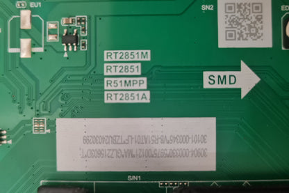 FFALCON FF55U64 MAIN BOARD TD.RT2851AT.777. (T) 40-R51MPP-MAA2HG