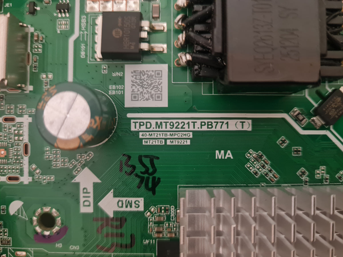 FFALCON FF40S55 MAIN BOARD TPD.MT9221T.PB771 (T)