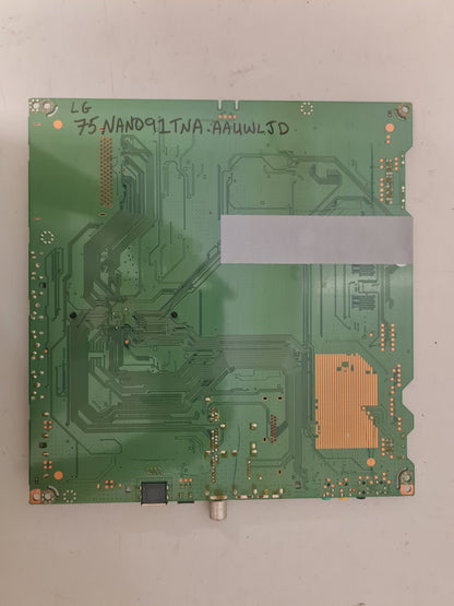 LG 75NANO91TNA MAIN BOARD 66395104 EAX68990204 EBR89623901