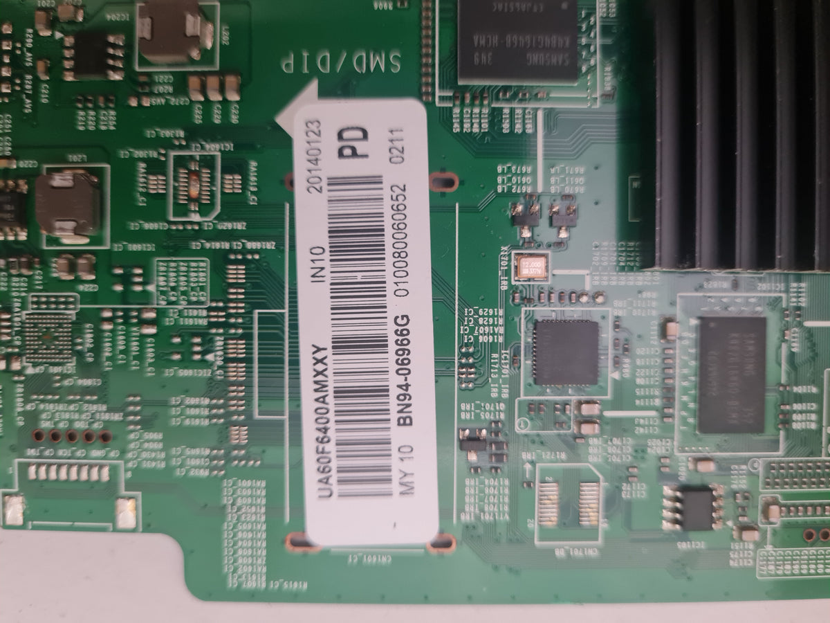 SAMSUNG UA60F6400 AMXXY (VER ID02) MAIN BOARD BN94-06966G