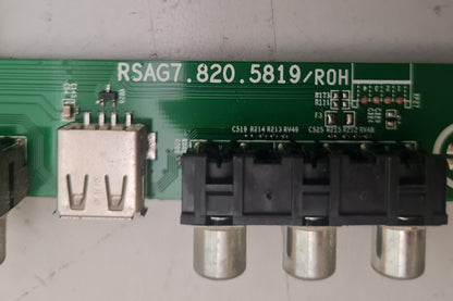 HISENSE 50K390PAD MAIN BOARD RSAG7.820.5819 LTDN50K390XWAU3D