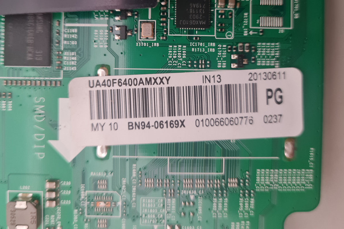 SAMSUNG UA40F6400 AMXXY (VER TS01) MAIN BOARD BN94-06169X