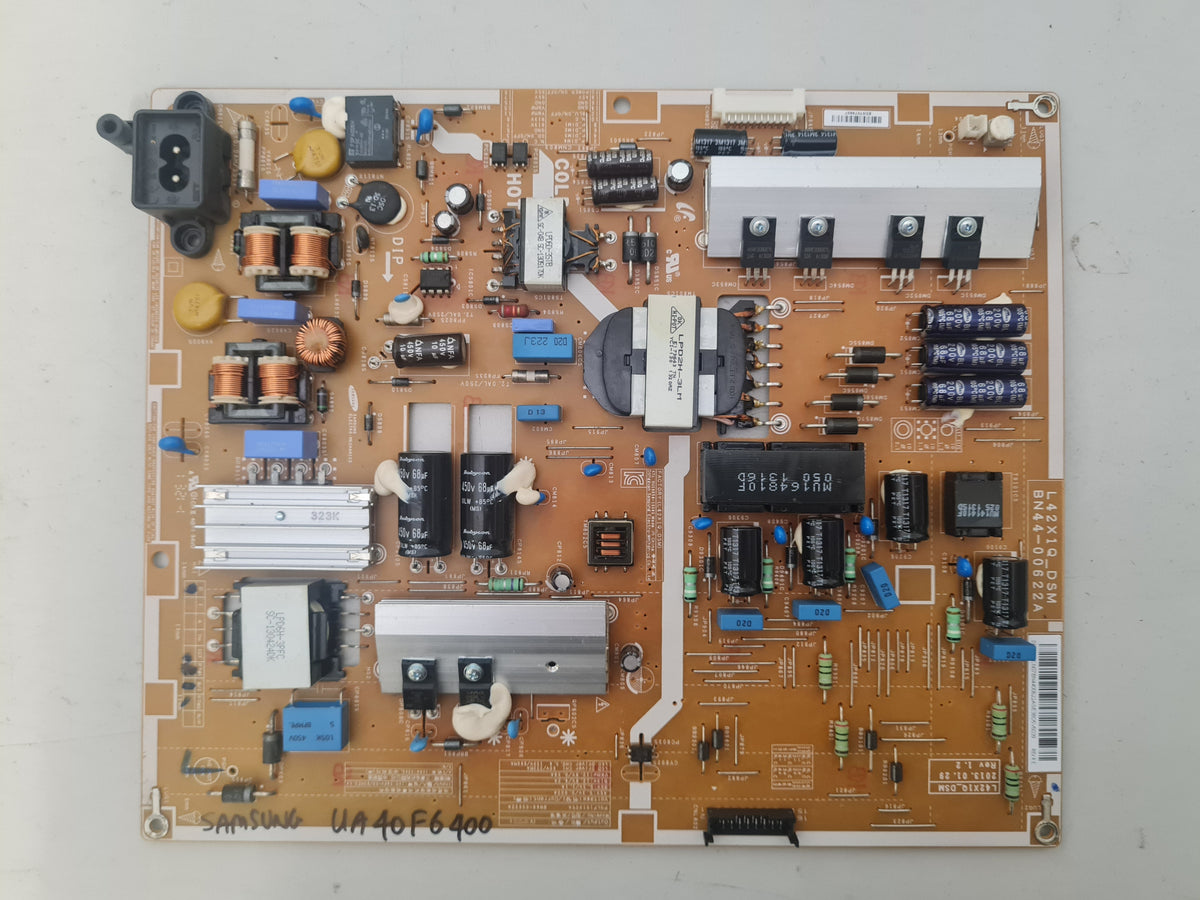 SAMSUNG UA40F6400 POWER SUPPLY BOARD BN44-00622A L42X1Q_DSM