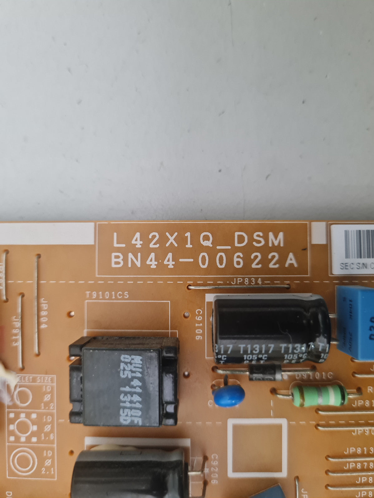 SAMSUNG UA40F6400 POWER SUPPLY BOARD BN44-00622A L42X1Q_DSM