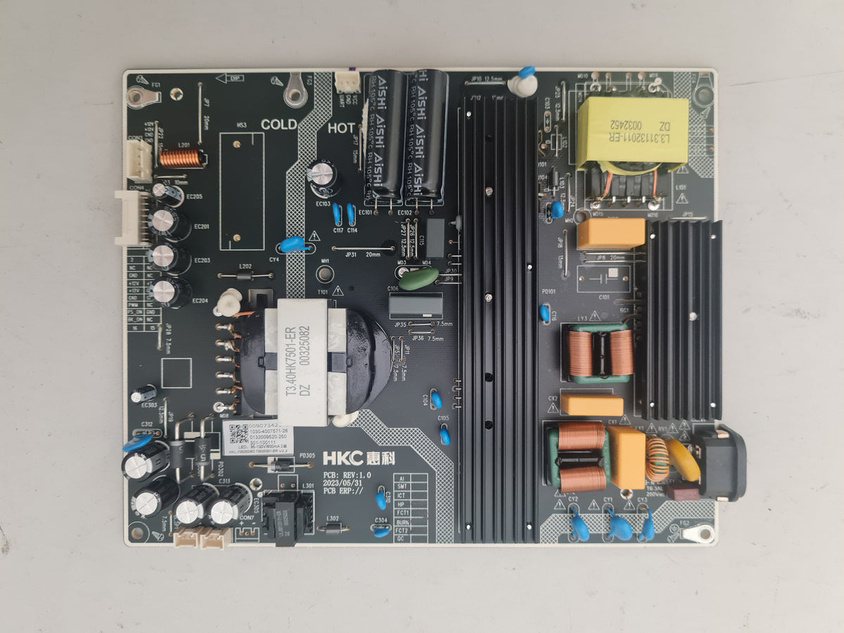 KOGAN KAQL70T96QA POWER SUPPLY BOARD HKL-700203/E3.70020301-ER V2.2