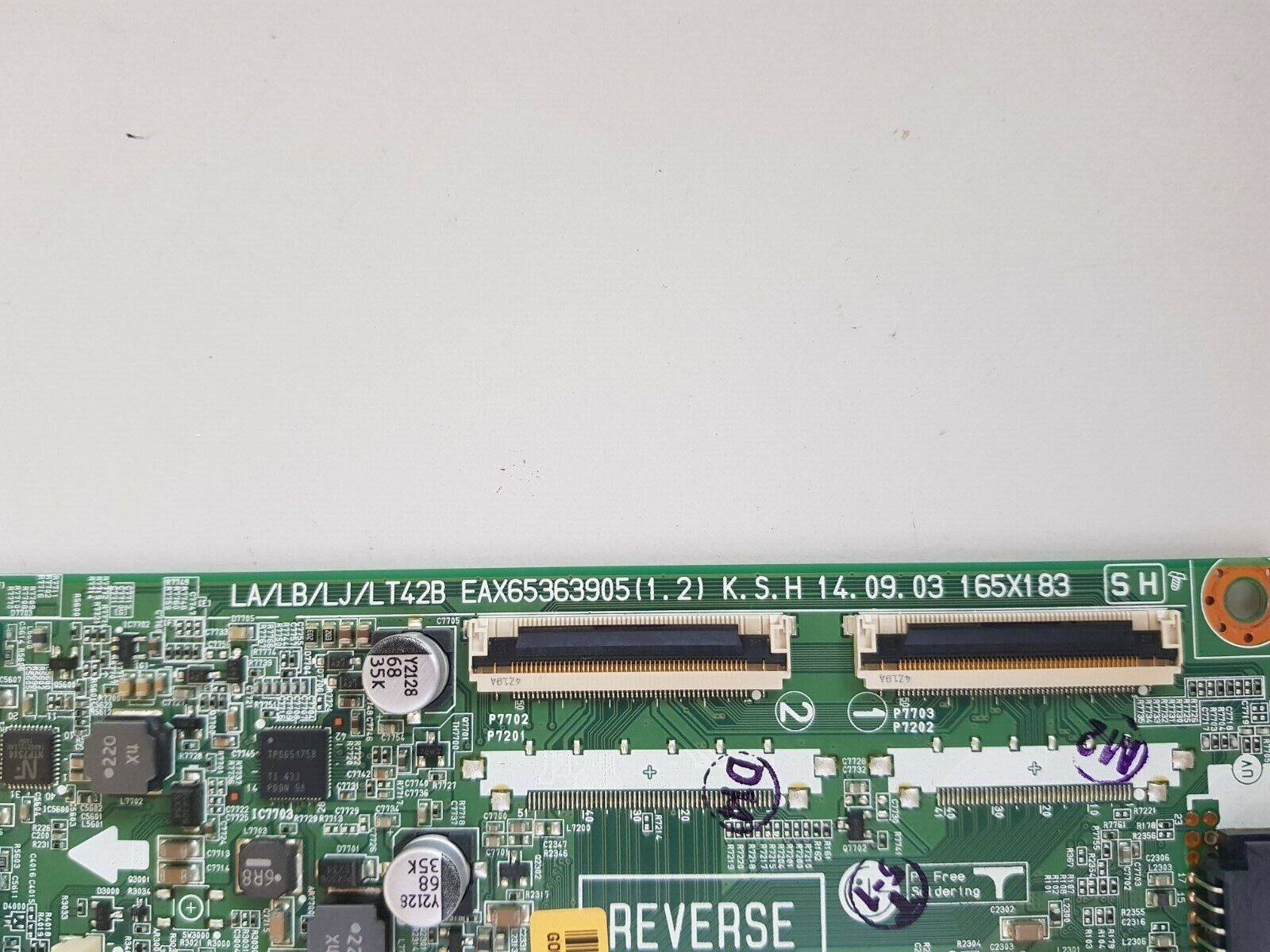GENUINE LG 50LB6500 MAIN BOARD EBU62462801 EAX65363904 EBT63013620 