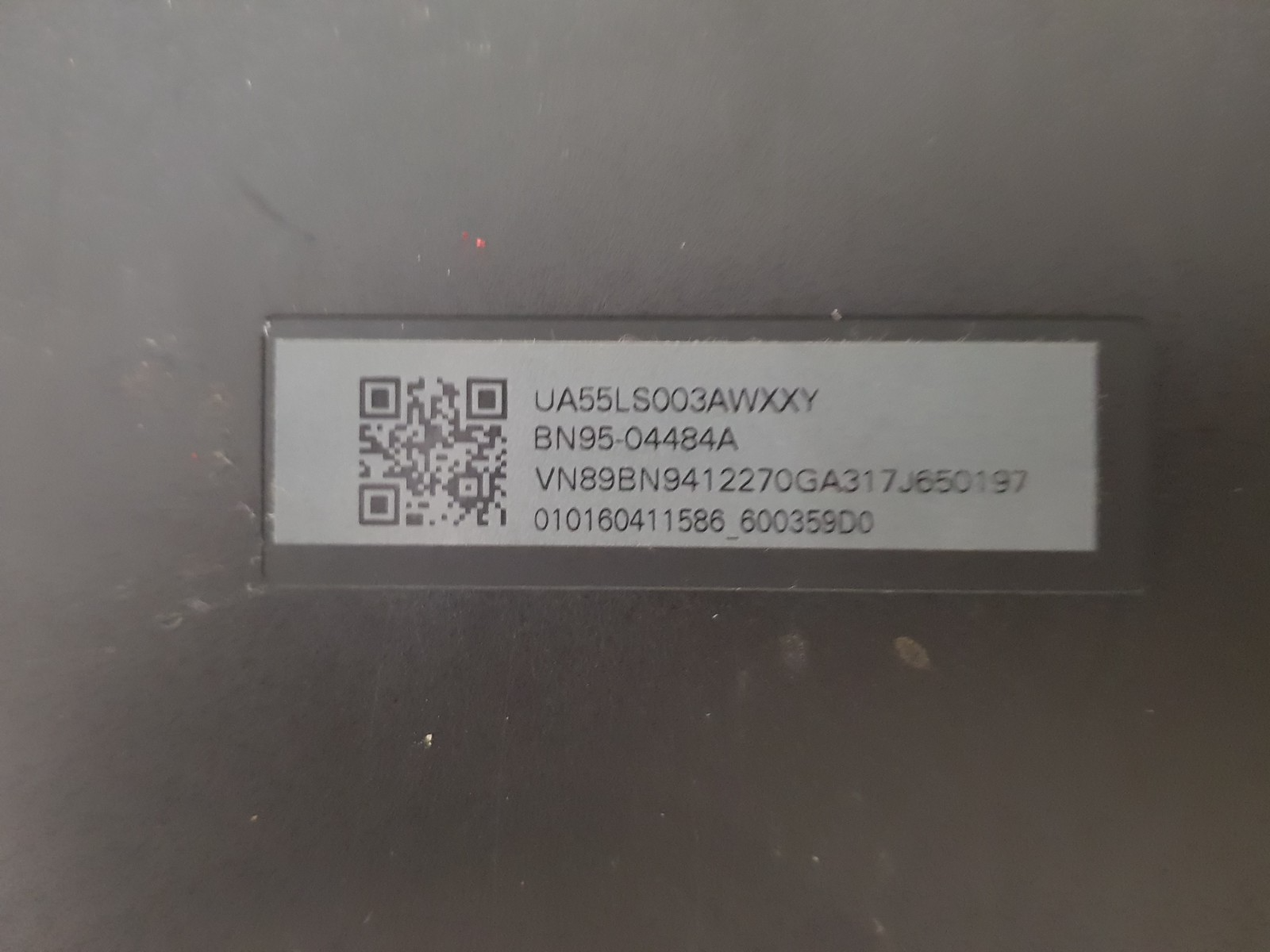 SAMSUNG UA55LS003AWXXY ONE CONNECT BOX BN95-04484A BN94-12270G SOC1000MA