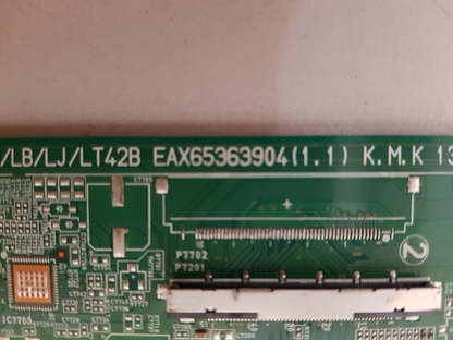 GENUINE LG 60LB6500 MAIN BOARD EAX65363904 1.1 62943504
