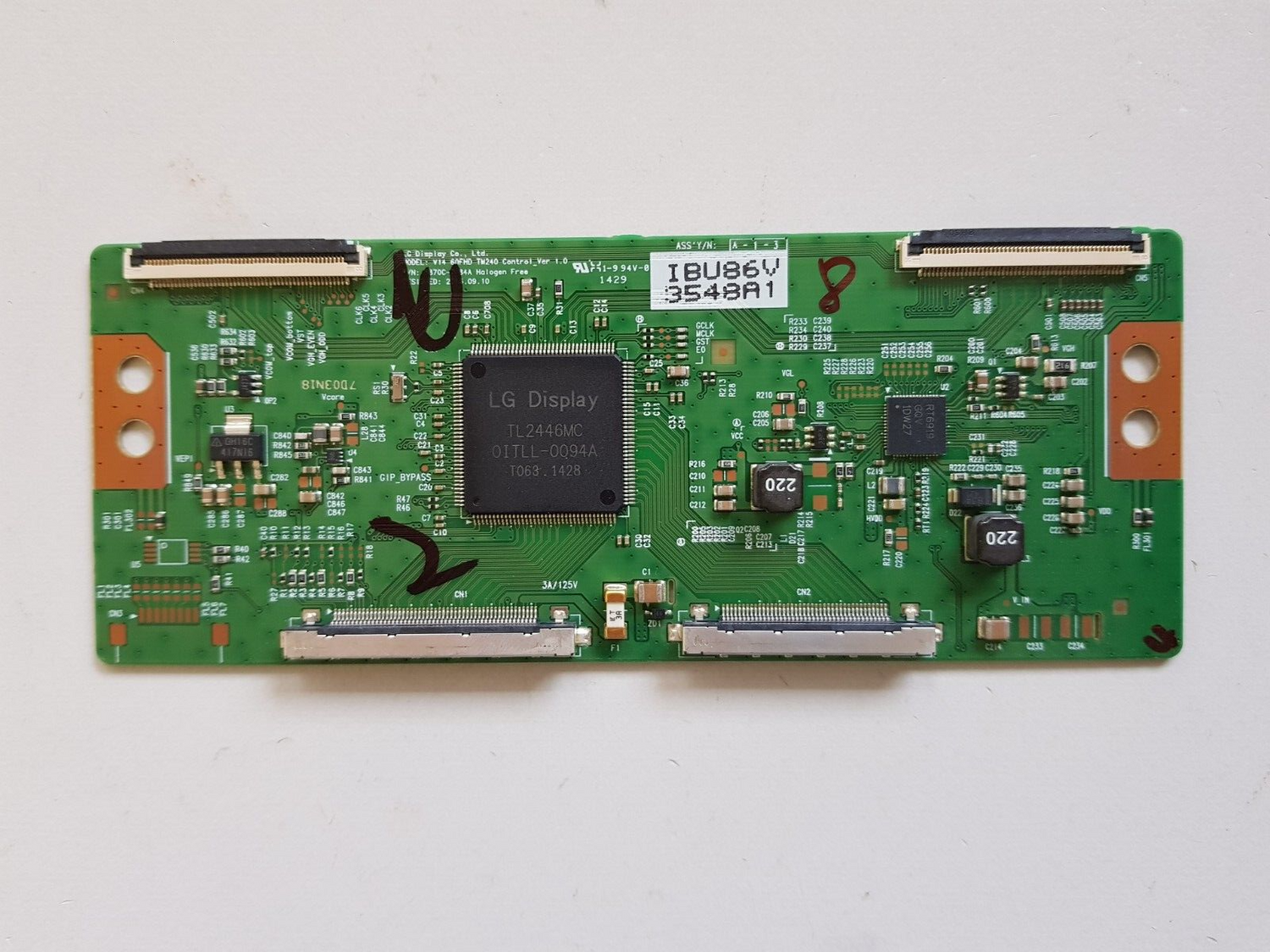 GENUINE LG 60LB6500-TA T-CON BOARD 6871L-3548A 6870C-0484A