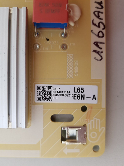 GENUINE SAMSUNG UA65AU8000 POWER SUPPLY BOARD BN44-01111A L65E6N_AHS