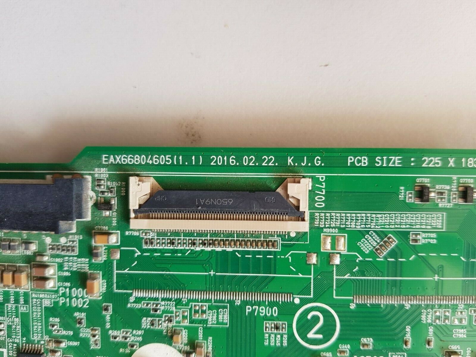 GENUINE LG 49UH650V MAIN BOARD EAX66804605 (1.1)