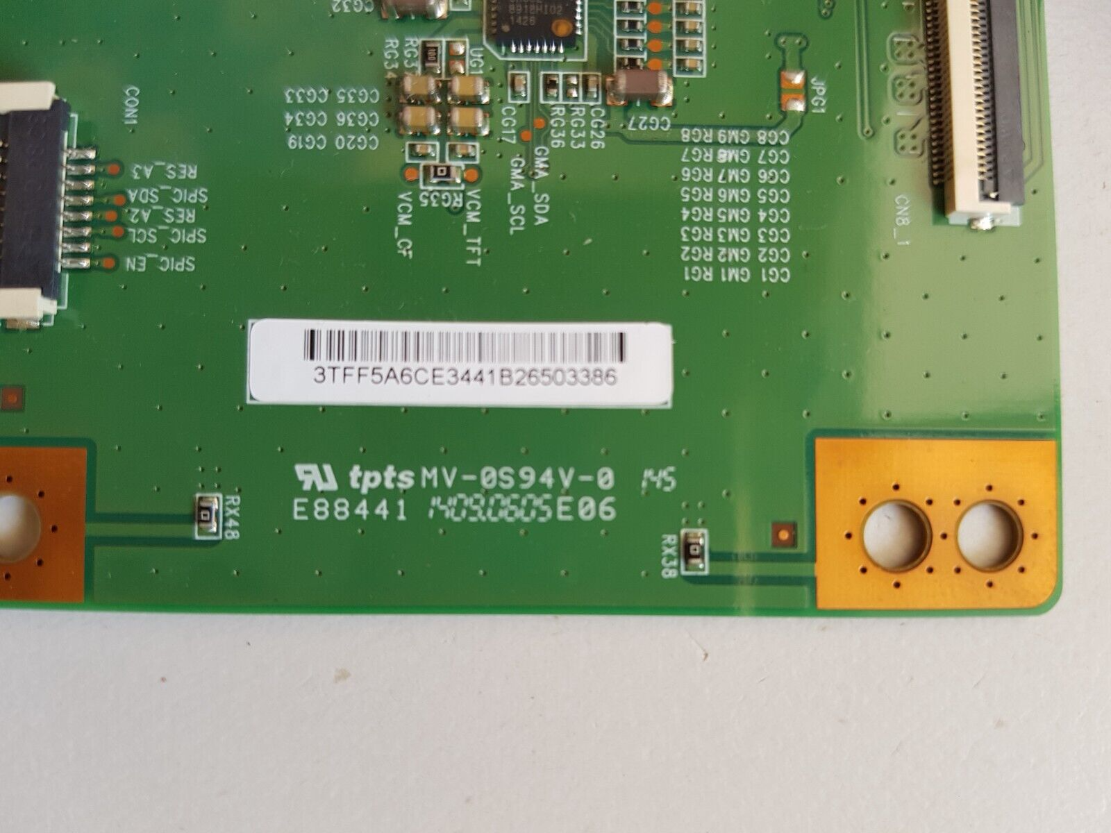 GENUINE HISENSE 65K680UAD T-CON BOARD V500DK1-CS1