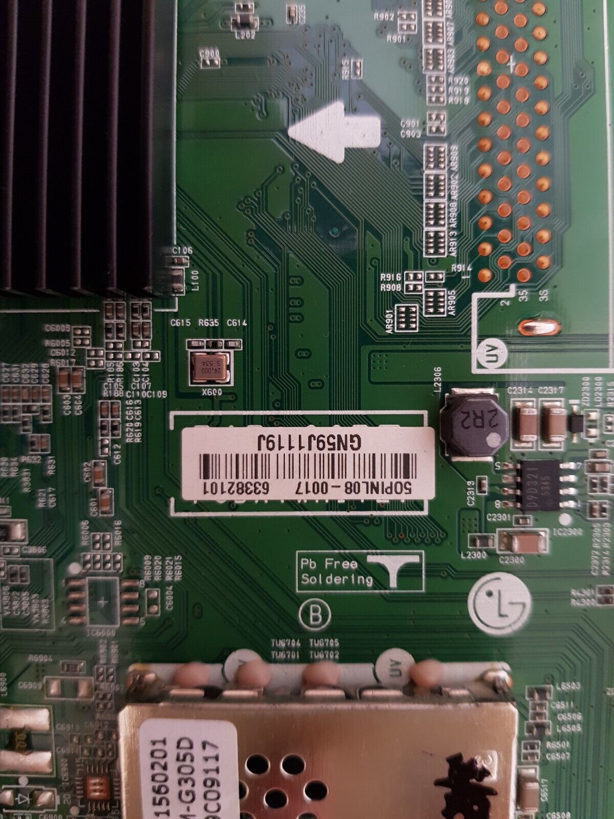 GENUINE LG 43UF680T MAIN BOARD EBU63382101 EAX66564304 1.0