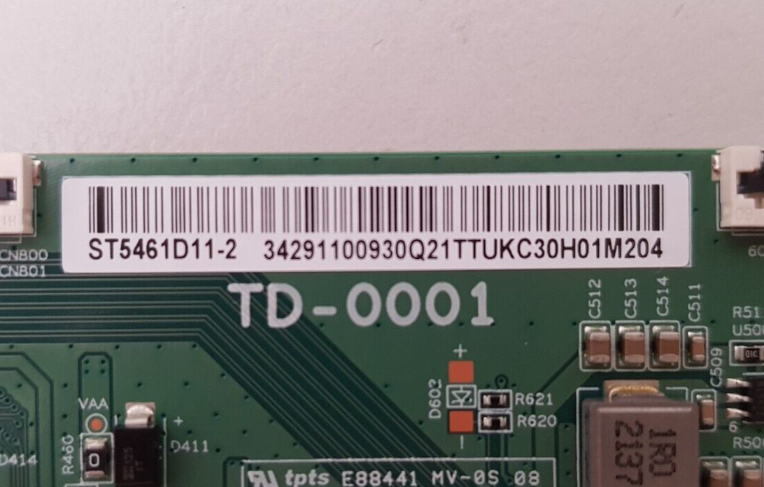 GENUINE SONY KD- 55X85K T-CON BOARD ST5461D11-2 TD-0001