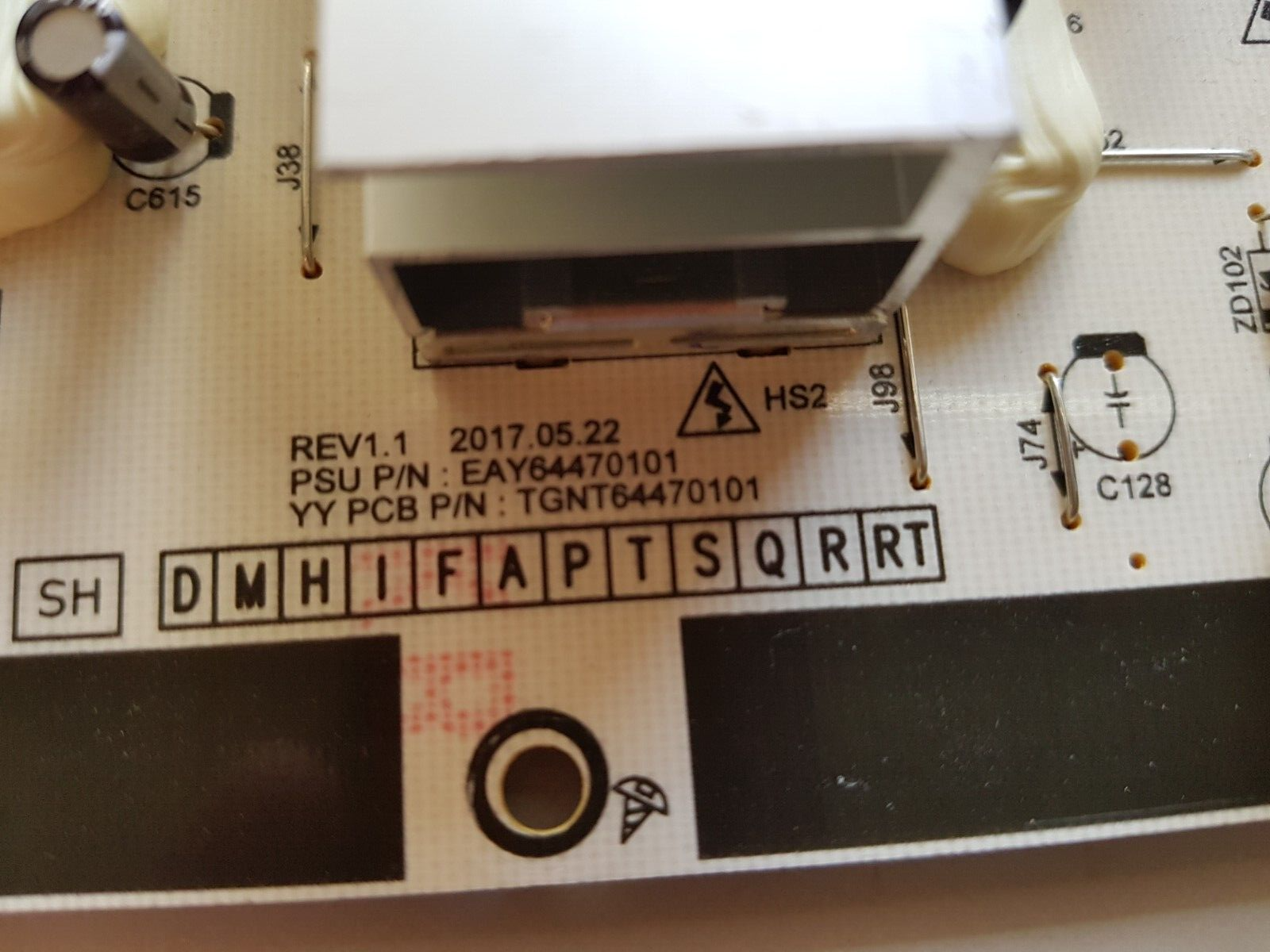 GENUINE LG OLED 65B7 POWER SUPPLY BOARD LGP65B7-17OP EAY64470101 (BRAND NEW)