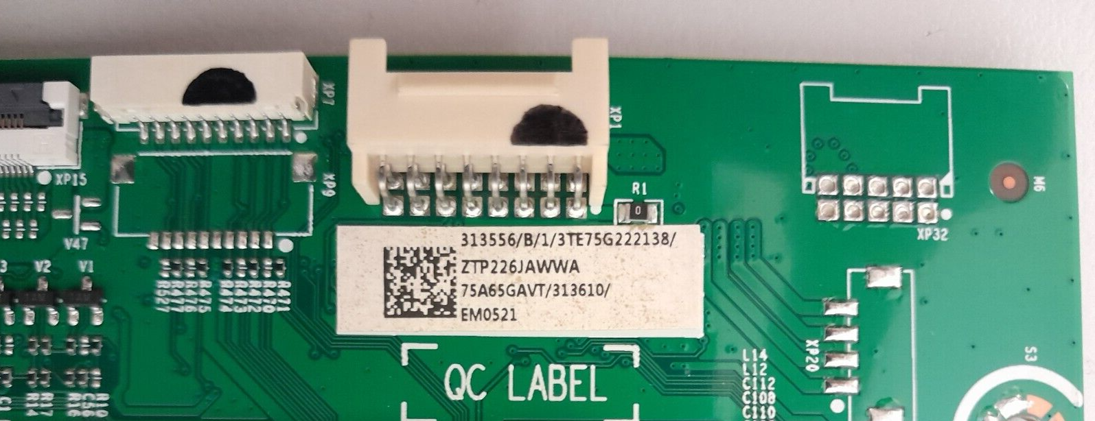 GENUINE HISENSE 75A7HAU MAIN BOARD RSAG7.820.11711 75A65GAVT 313556 313610