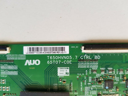 GENUINE SAMSUNG UA55J6200 (VER-DH01) T- CON BOARD T650HVN05.7 65T07-C0E