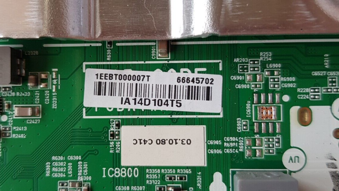GENUINE LG 65UP8000PTB.AAUFLJD MAIN BOARD 66645702 EAX69462206 (1.0)
