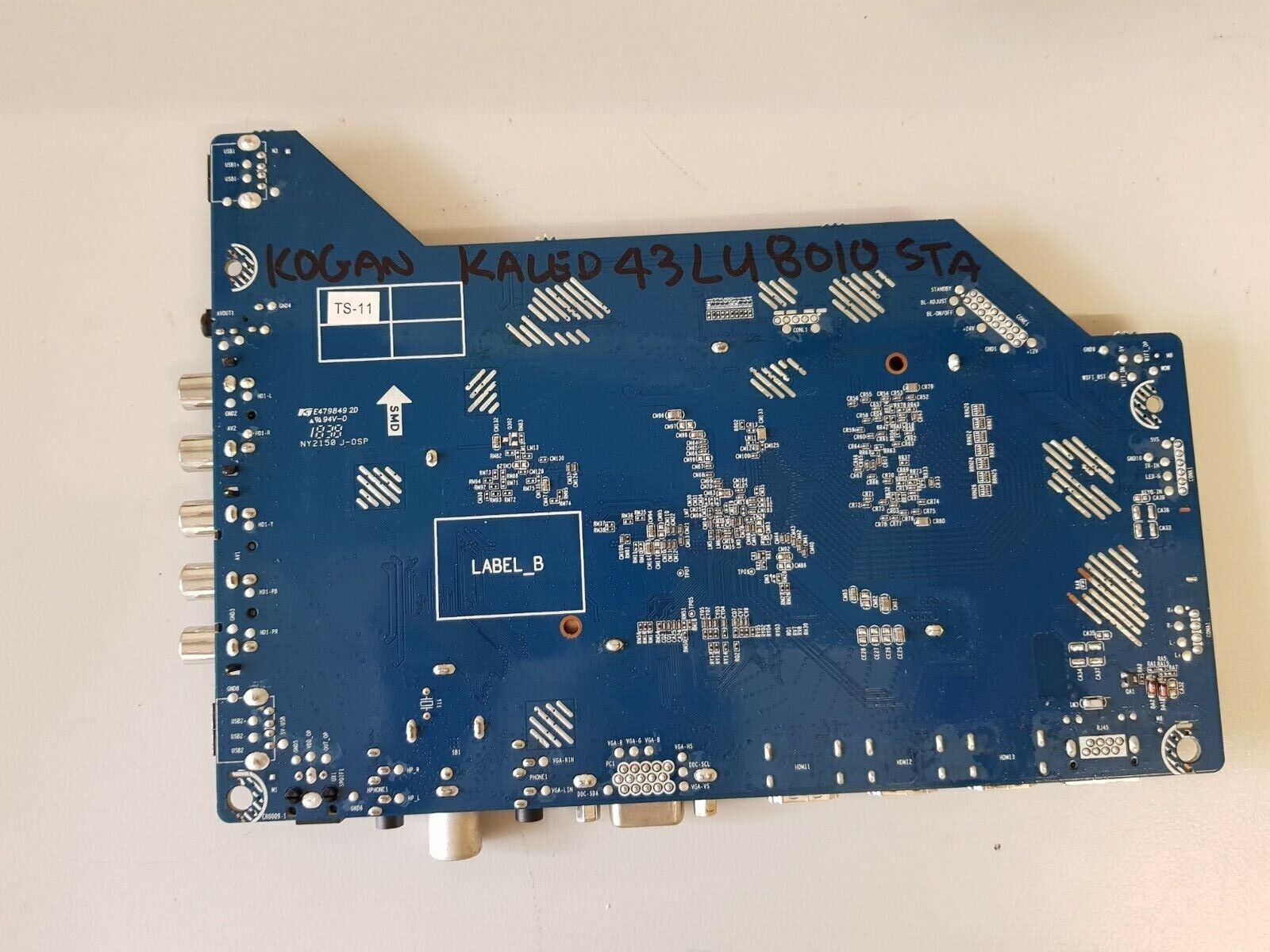 GENUINE KOGAN KALED43LU8010STA MAIN BOARD JUC7.820.00198733 HLS79B-IU 2017-9-21