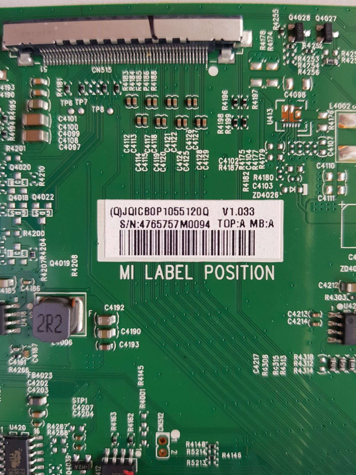 GENUINE PHILIPS 55BDL3010Q MAIN BOARD 715GA074-M0E-000-0H5K