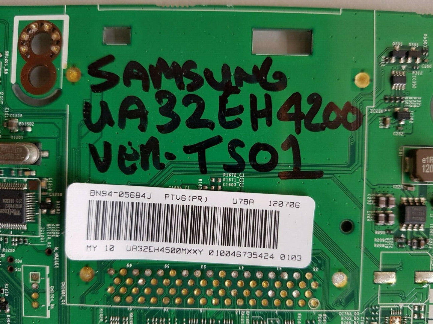 GENUINE SAMSUNG UA32EH4200 (VER-TS01) MAINBOARD  BN94-05684J