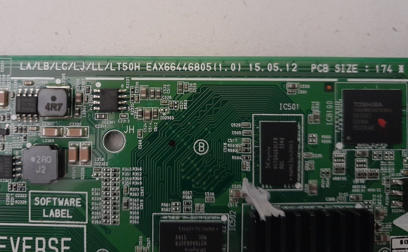 GENUINE LG 49LF5900 TB.AUYLJD MAIN BOARD EBT63933710 EAX66446805 1.0