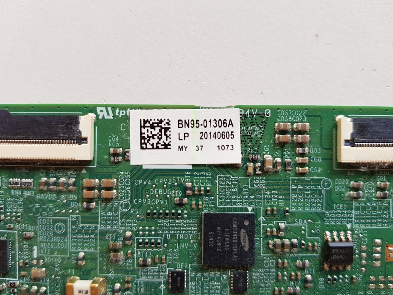 GENUINE SAMSUNG UA48H5000AWXXY (VER TD01) T-CON BOARD BN95-01306A