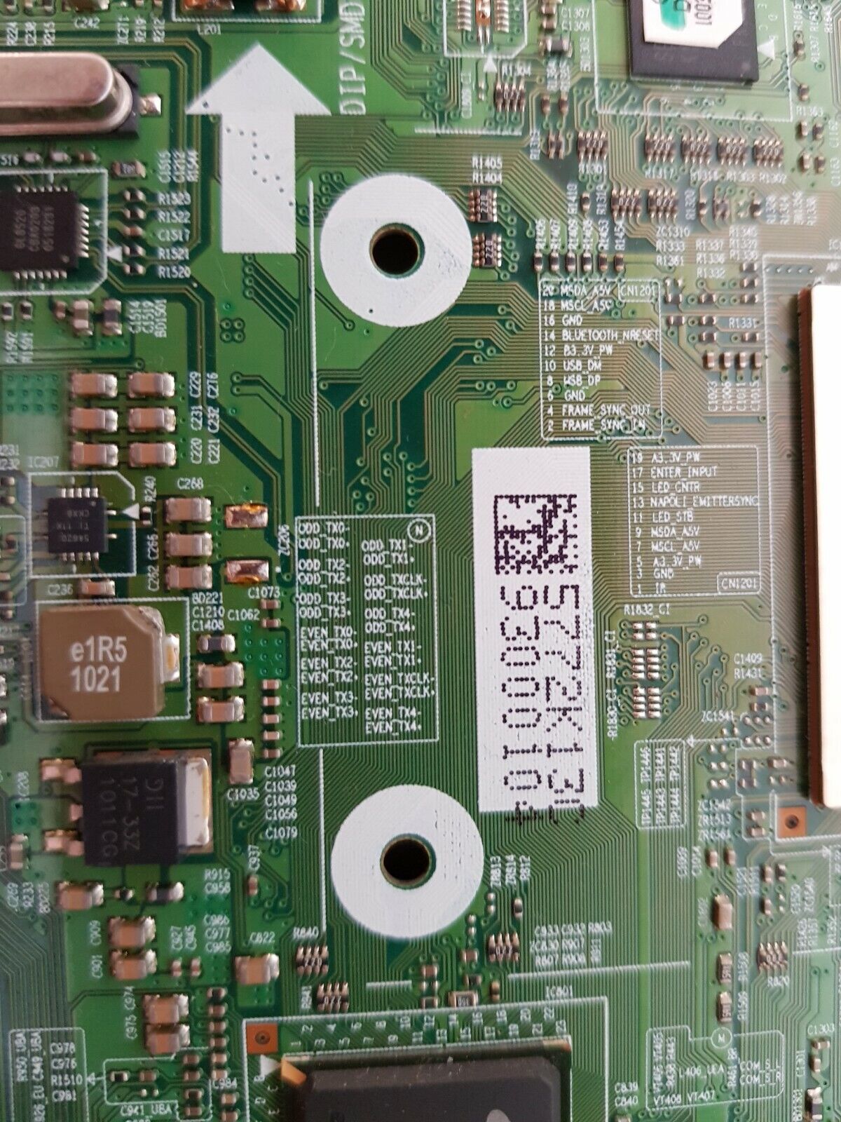 GENUINE SAMSUNG UA55D7000 (VER-HQ01) MAIN BOARD BN94-04846L BN41-01622B 110311