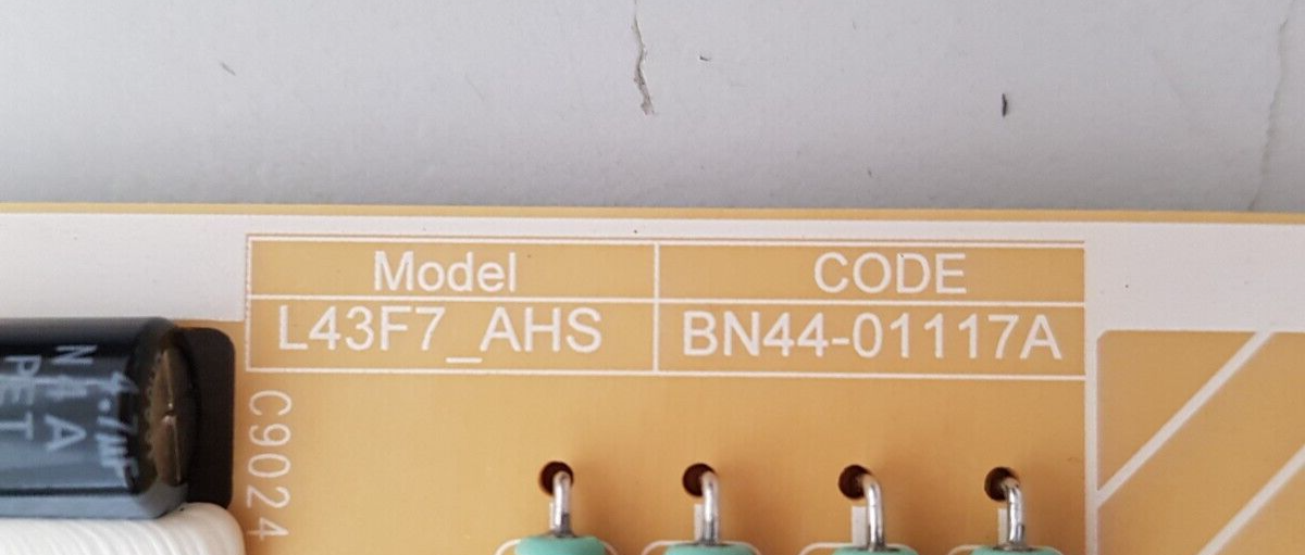 GENUINE SAMSUNG QA43LS03 AAWXXY POWER SUPPLY BOARD BN44-01117A L43F7_AHS