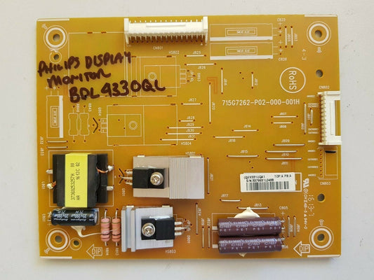 GENUINE PHILIPS BDL4330QL LED DRIVER BOARD 715G7262-P02-000-001H