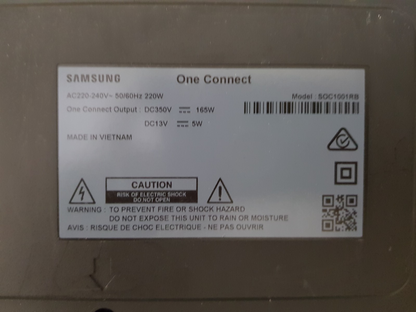 GENUINE SAMSUNG 55Q85 Q80 ONE CONNECT BOX BN94-14272D BN44-00933A SOC1001RB