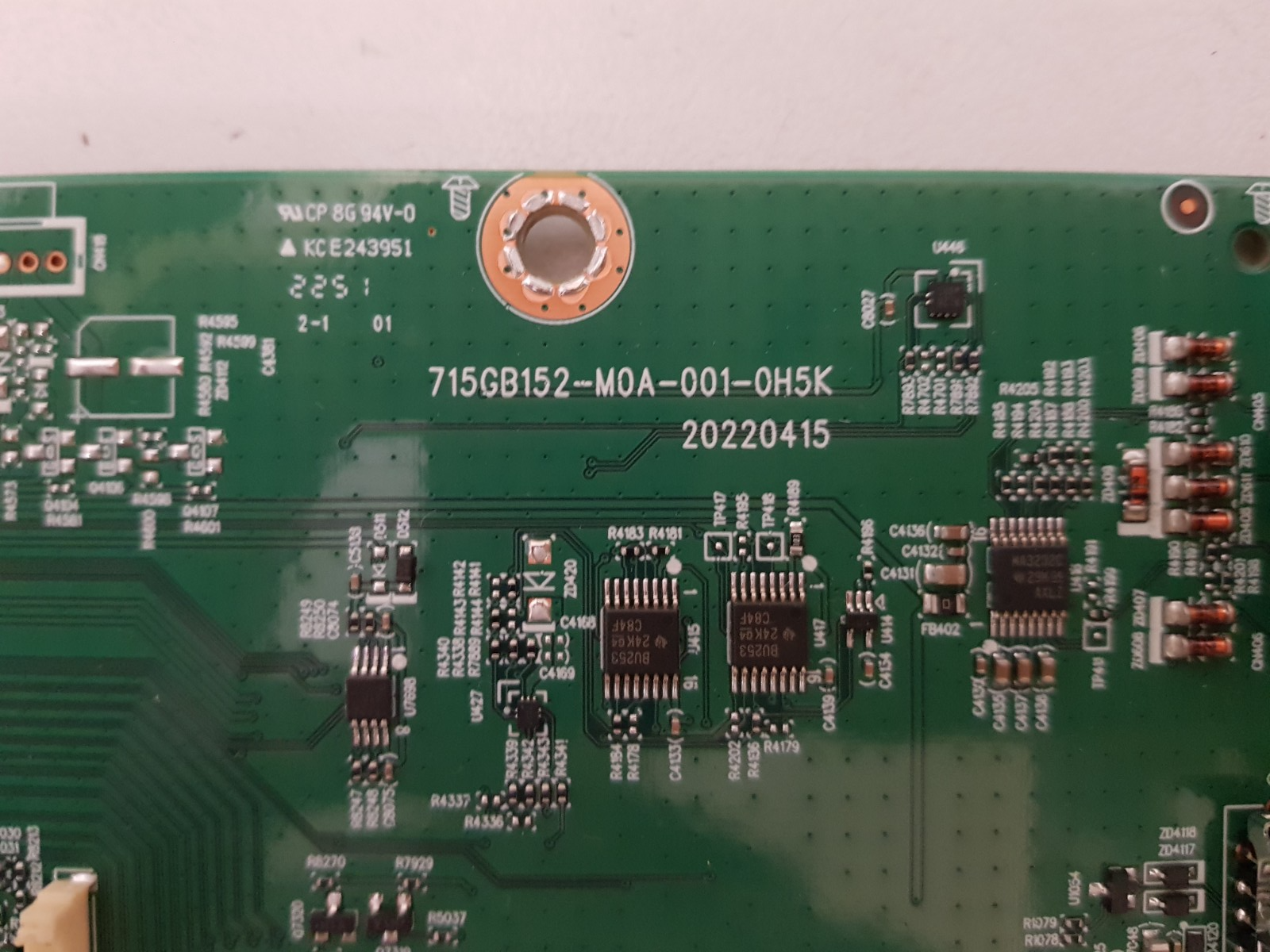 GENUINE PHILIPS LCD MONITOR 75BDL4550D MAIN BOARD 715GB152-M0A-001-0H5K