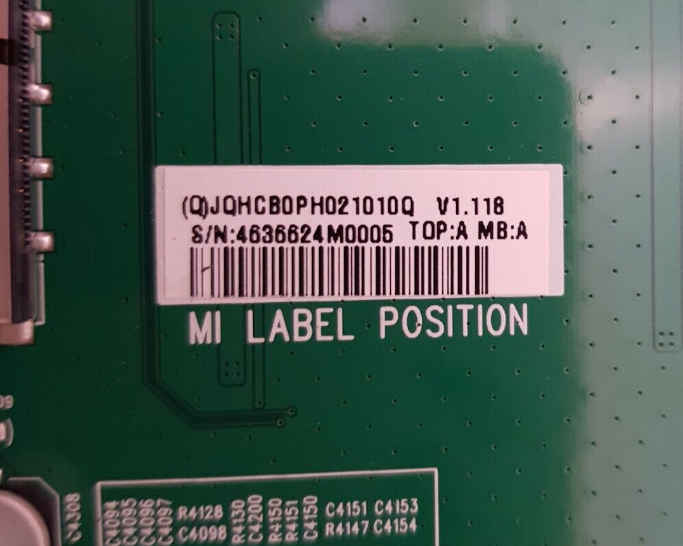 GENUINE PHILIPS 65BDL4150D DISPLAY MONITOR MAIN BOARD 715G9266-M0A-002-0H5K