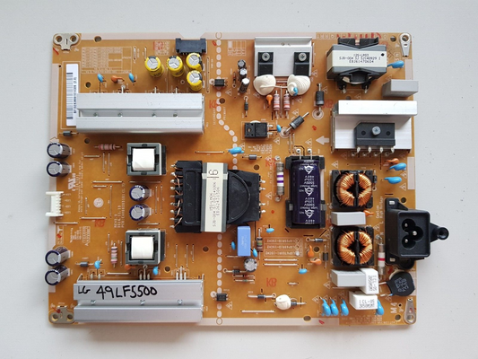 GENUINE LG 49LF5500 60LF6300 POWER SUPPLY BOARD EAX66203101 1.7 LGP4760RI-15CH2