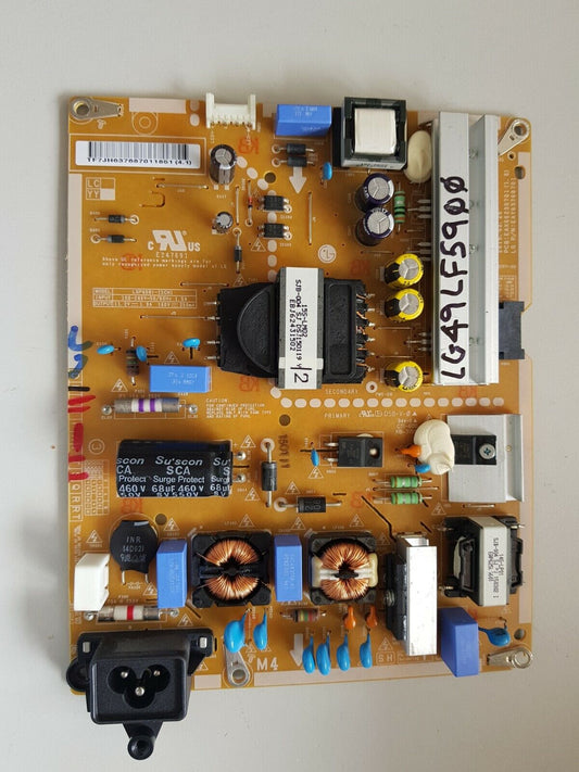 GENUINE LG 49LF5000 -  49LF5900 POWER SUPPLY BOARD EAY63768701 EAX66230701 