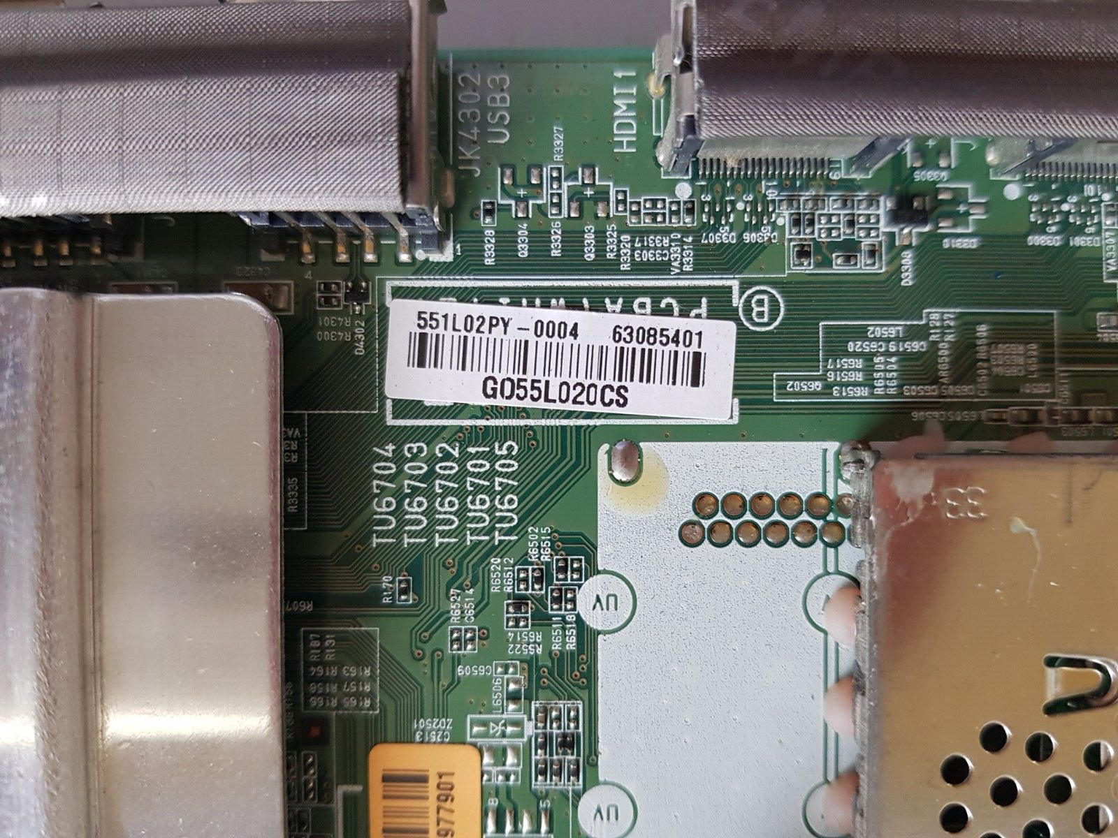 GENUINE LG 79UF770T MAIN BOARD EAX66208203 1.0 EBT63977901 63085401