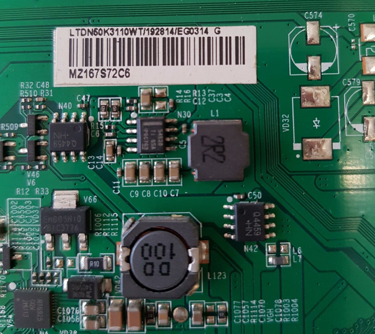 GENUINE HISENSE 50K3110PW MAIN BOARD RSAG7.820.6526 LTDN50K3110WT 192814 EG0314