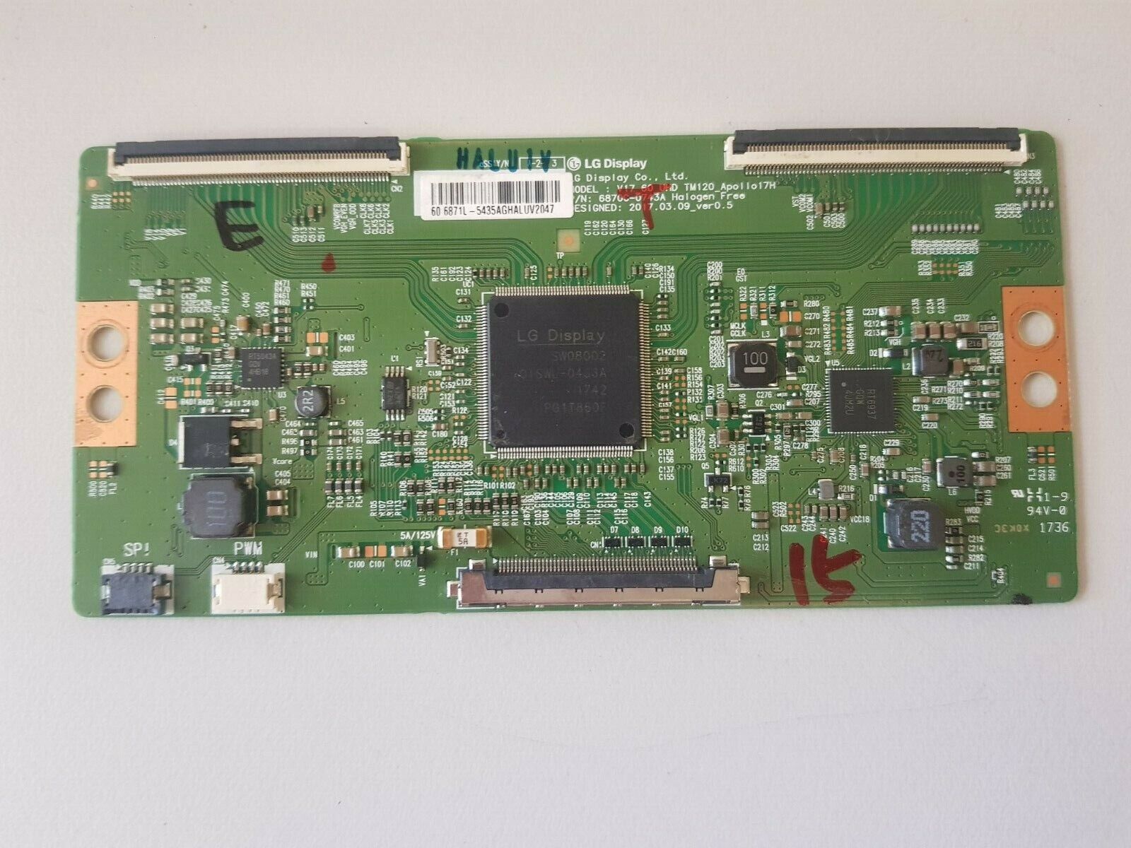 GENUINE HISENSE  HD600N3U22 T-CON BOARD 6871L-5435A 6870C-0743A 