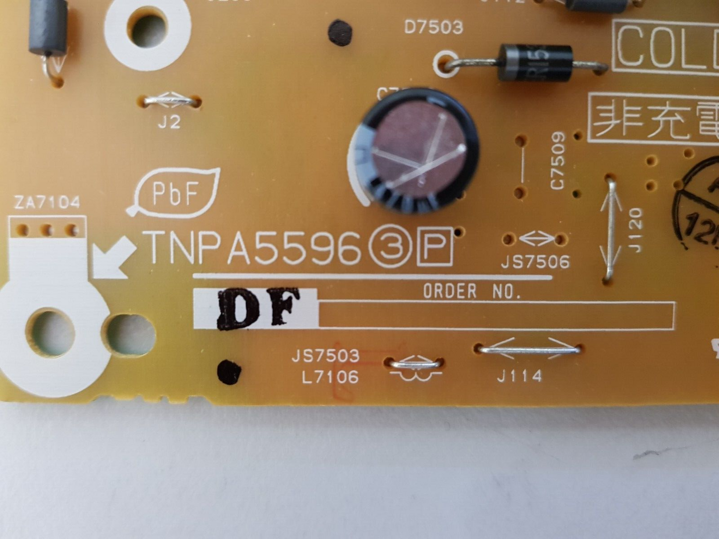 GENUINE PANASONIC TC-L32X5 POWER SUPPLY BOARD TNPA5596 (3)[P]