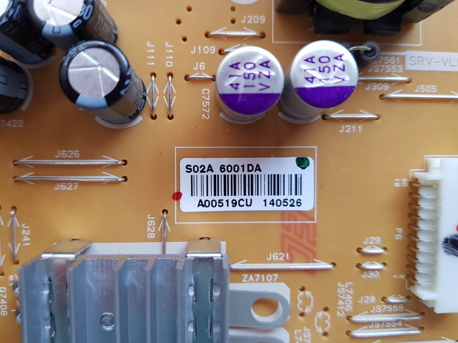 GENUINE PANASONIC TH60AS800A POWER SUPPLY BOARD TNPA6001 (1)[P] TXN/P1UFUA