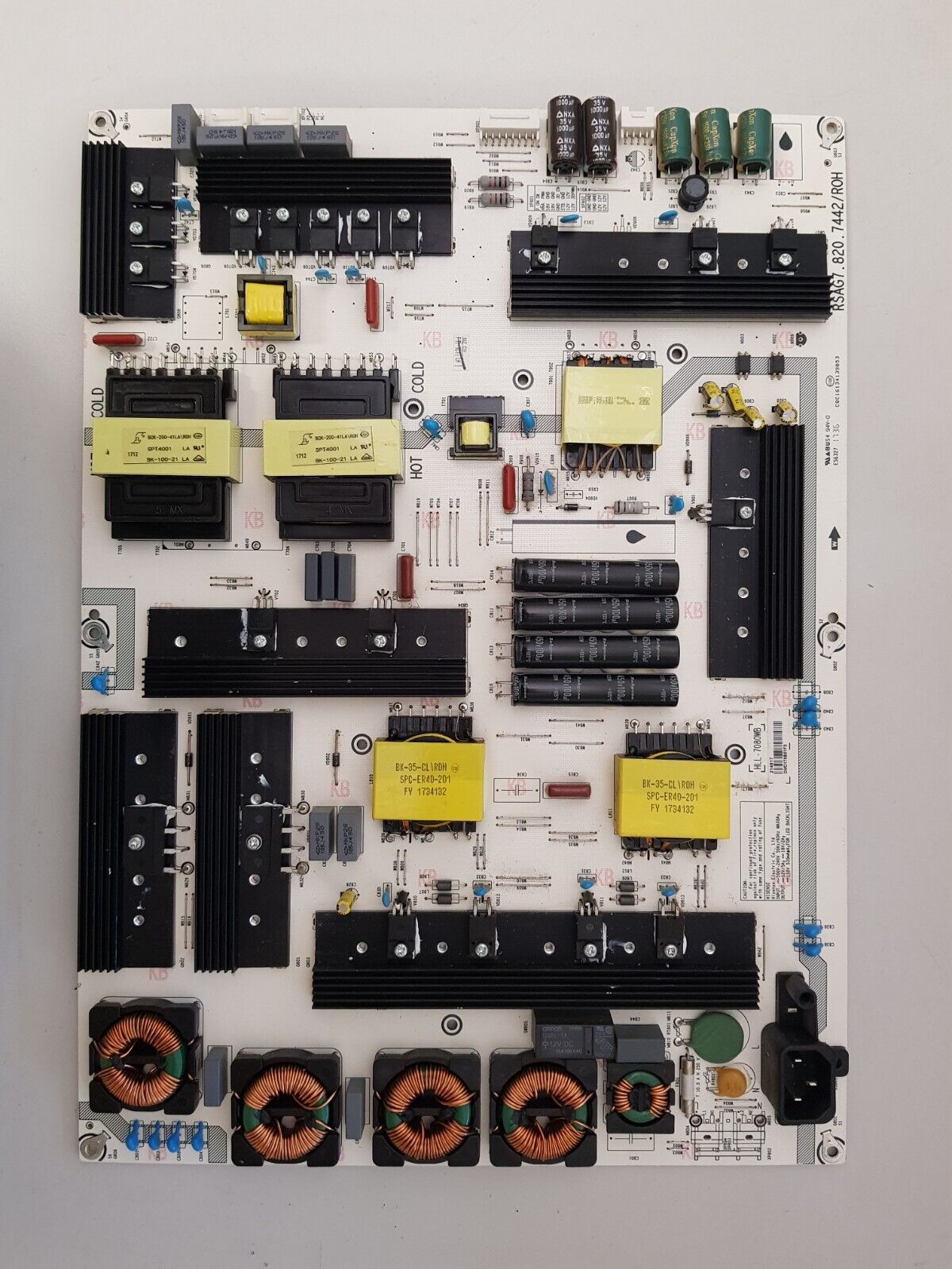 GENUINE HISENSE 75N5 POWER SUPPLY  BOARD RSAG7.820.7442 HLL-7080WB