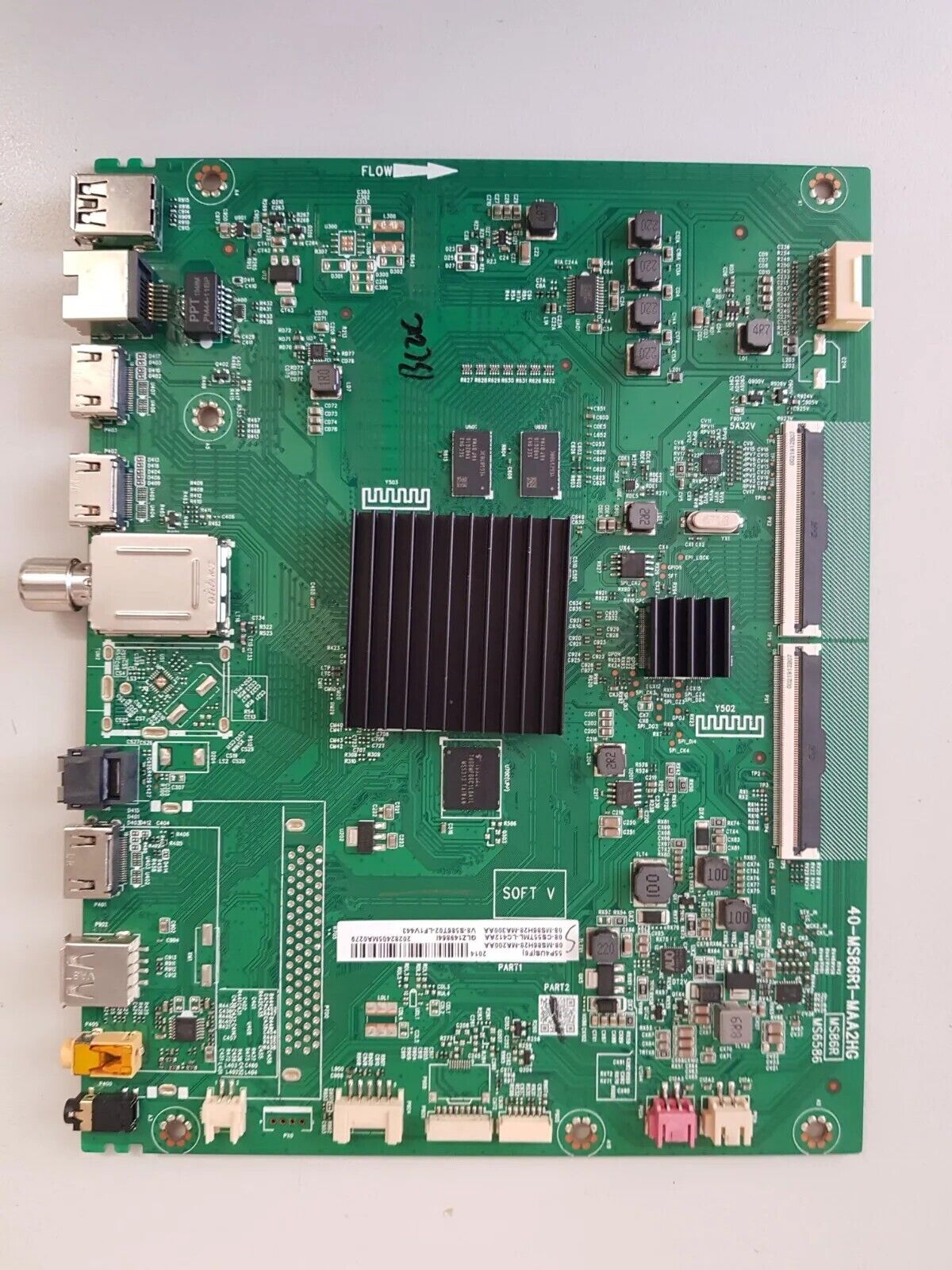 GENUINE TCL 55P4US MAIN BOARD 40-MS86R1-MAA2HG MS86R MS6586 V8-S586T02-LF1V443