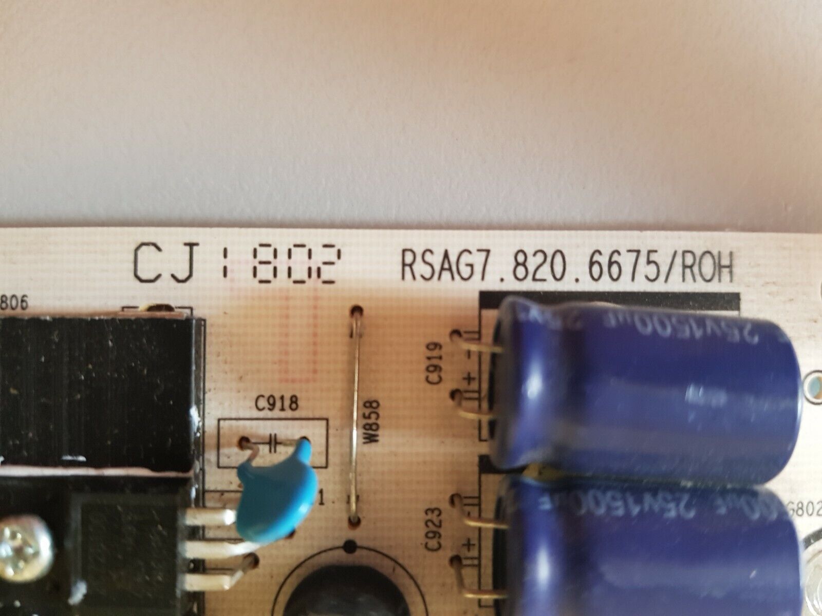 GENUINE HISENSE 65N7 POWER SUPPLY BOARD RSAG7.820.6675 HLL-6070WJ 211537