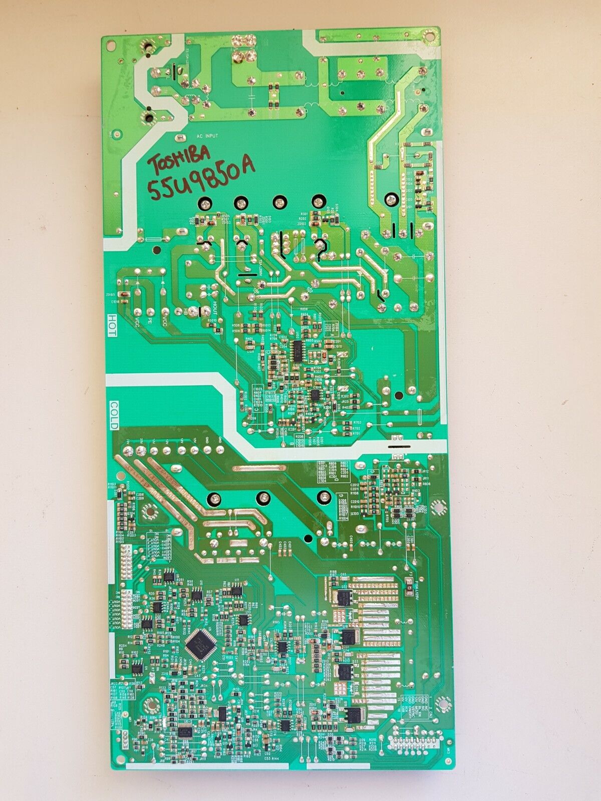 GENUINE TOSHIBA 55U9850A POWER SUPPLY BOARD 583X-L6L 101-W000