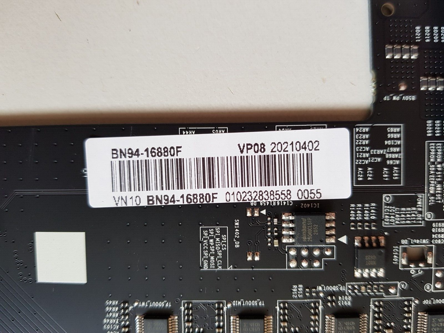 GENUINE SAMSUNG QA75QN800AW (VER CA01) MAIN BOARD BN94-16880F BN41-02854A