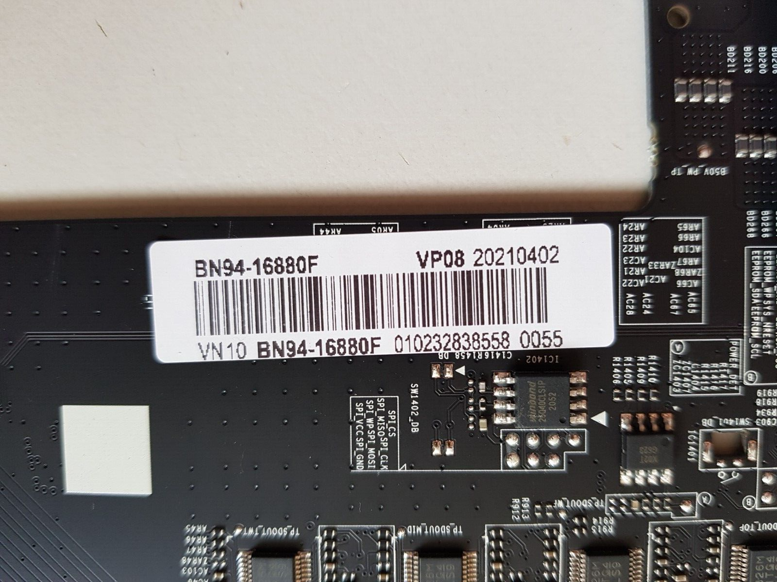 GENUINE SAMSUNG QA75QN800AW (VER CA01) MAIN BOARD BN94-16880F BN41-02854A