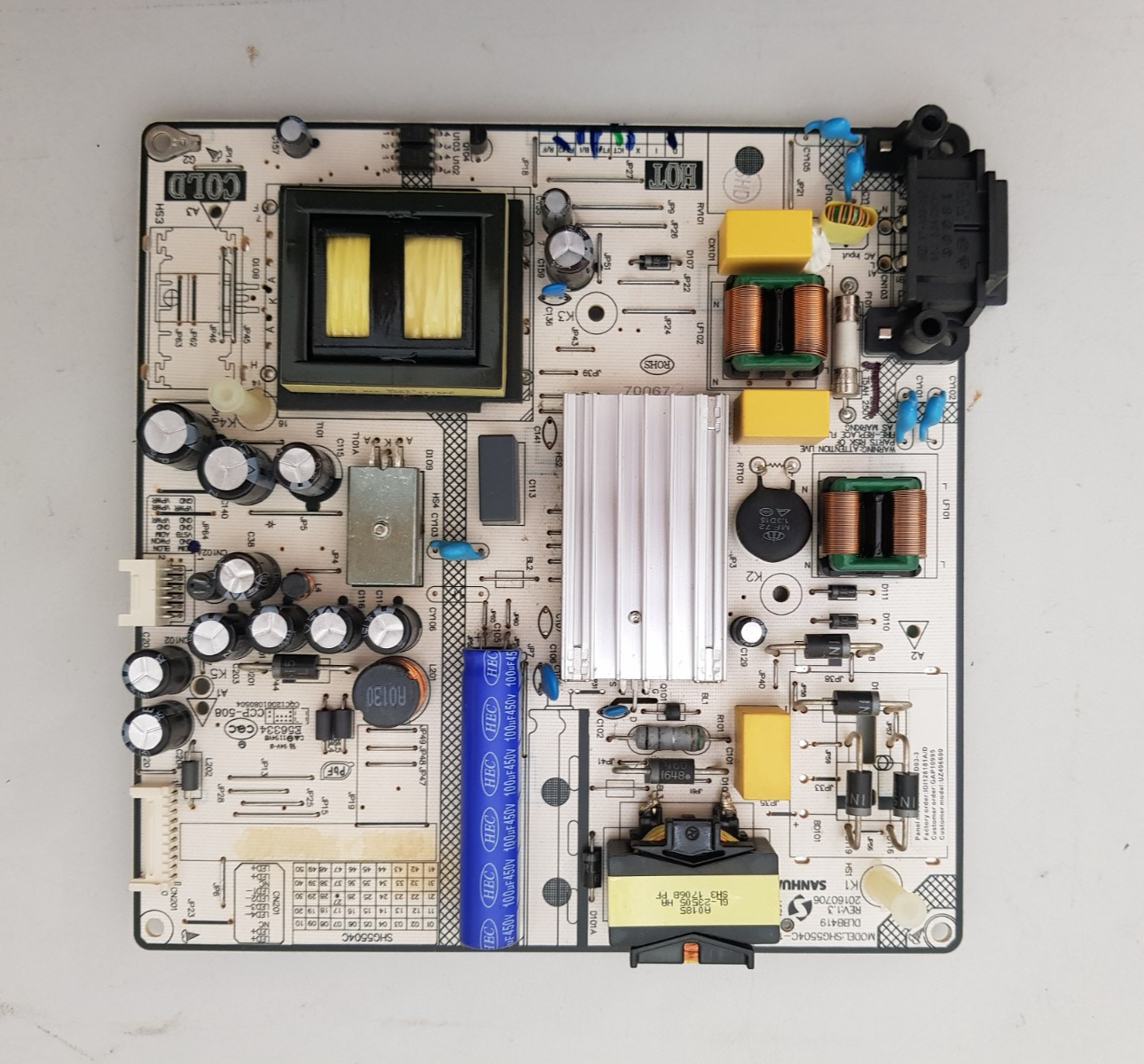 GENUINE HITACHI UZ496600 POWER SUPPLY BOARD SHG5504C-101H