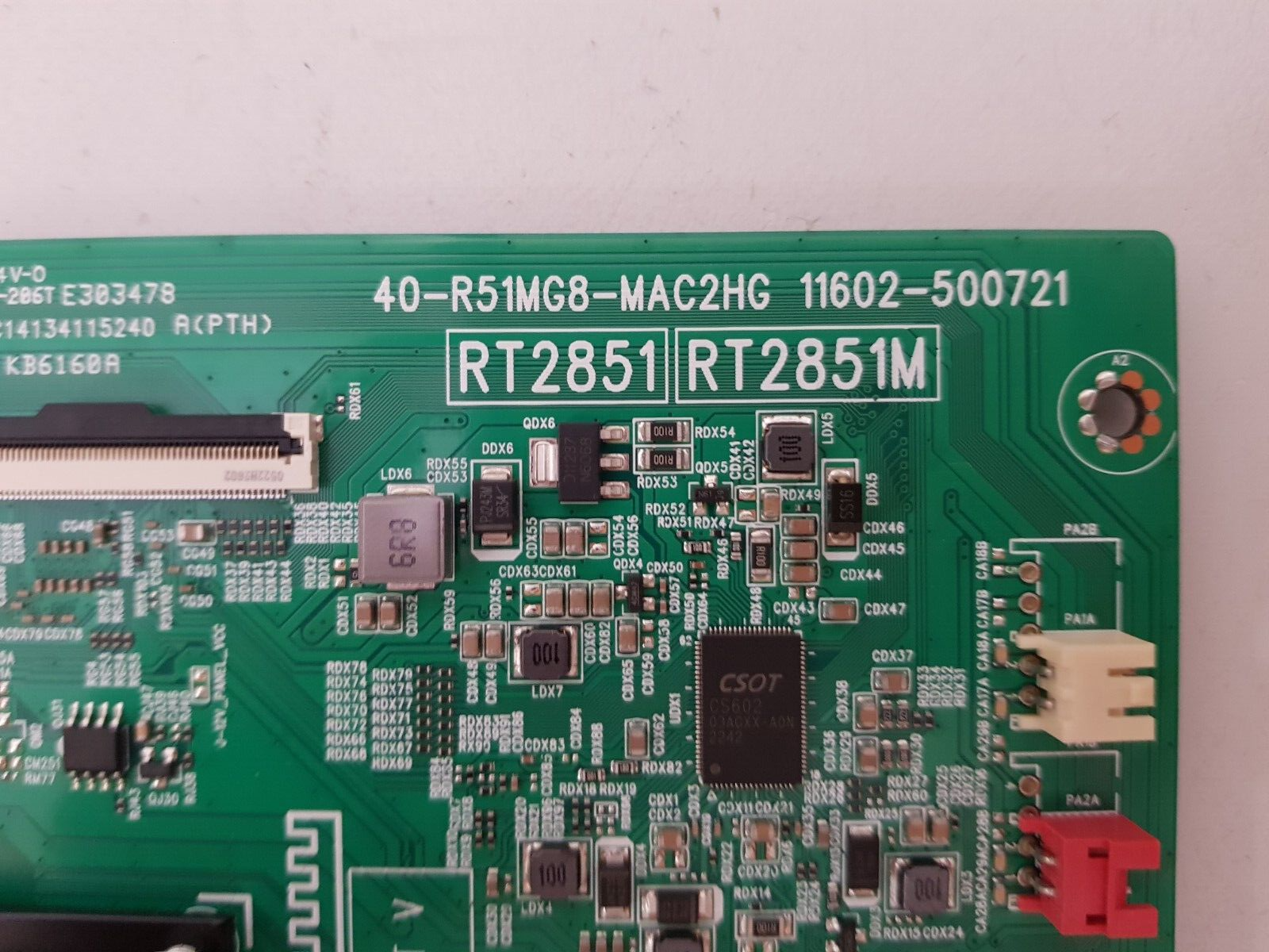 GENUINE TCL 75P735 MAIN BOARD 40-R51MG8-MAC2HG 11602-500721 RT2851 RT2851M