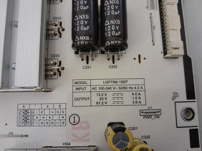 GENUINE LG 75SM9400PTA POWER SUPPLY BOARD  EAY65169931 LGP75M-19SP