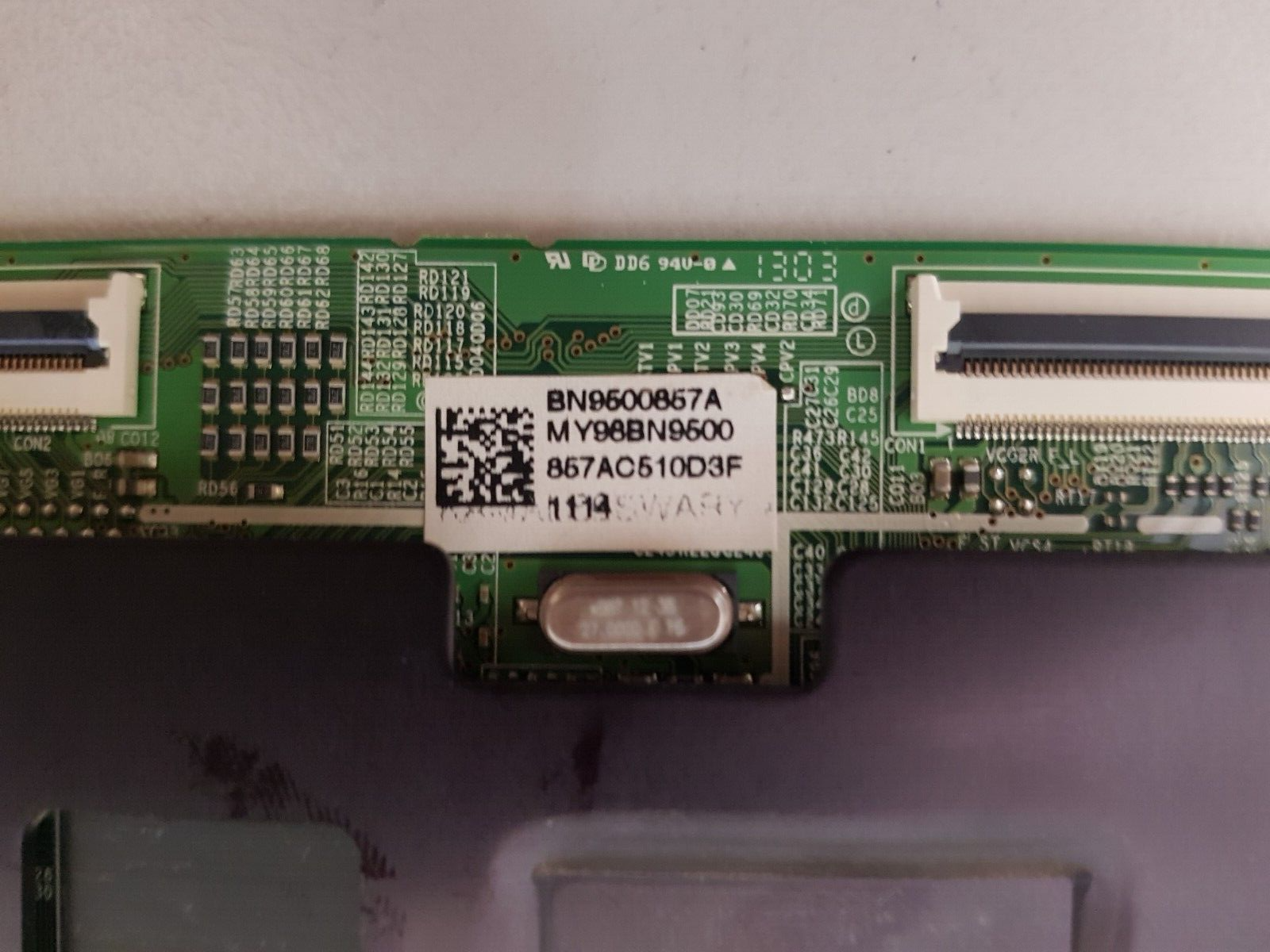 GENUINE SAMSUNG UA40F6300AMXXY (VER TD01) T-CON BOARD BN95-00857A